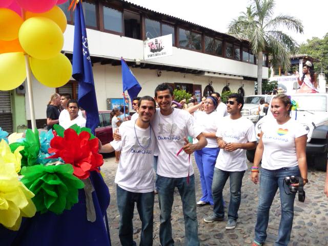 gay pride parade in Puerto Vallarta Mexico #1 beach town resort
